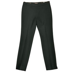 Peserico Sign Tailored Slim Pants Black | Italian Wool Blend